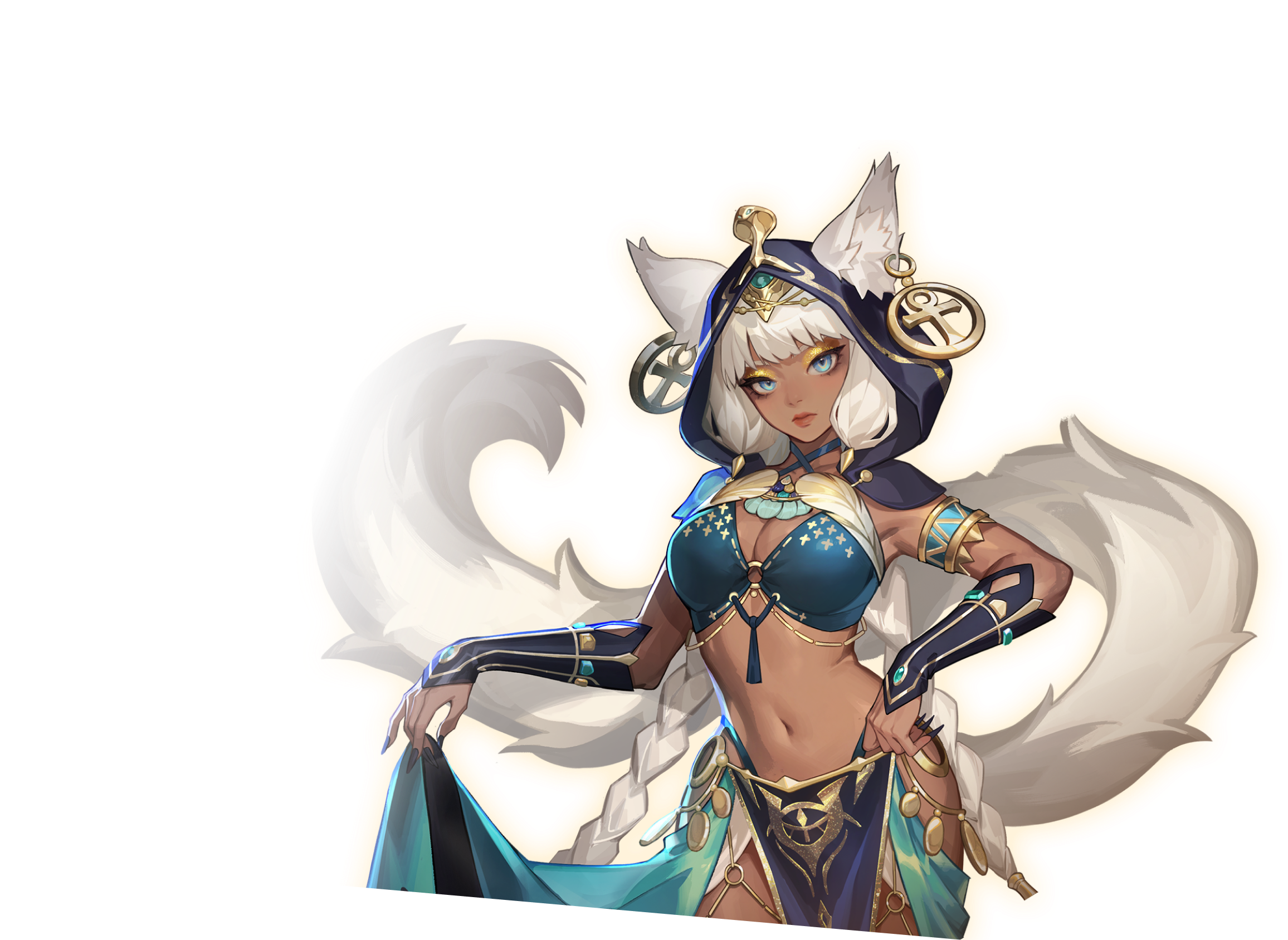 英雄角色展示图